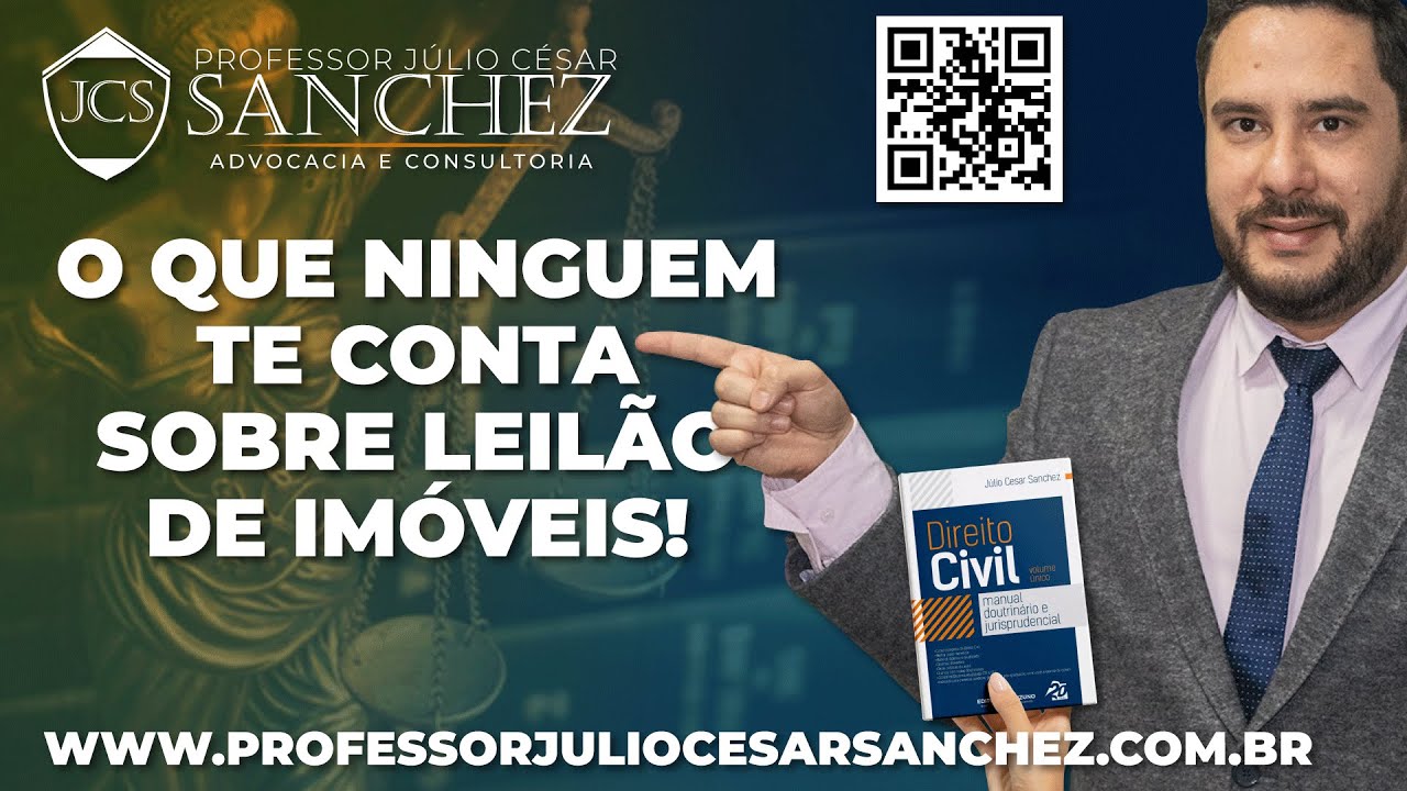 O QUE NINGUÉM TE CONTA SOBRE LEILÃO DE IMÓVEIS (Prof° Júlio César Sanchez)