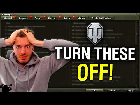 Fix Your WoT Settings NOW!