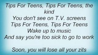 Sparks - Tips For Teens Lyrics