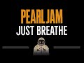 Pearl Jam • Just Breathe (CC) 🎤 [Karaoke] [Instrumental Lyrics]