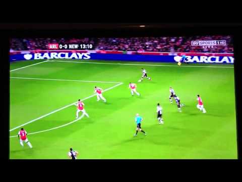 Hatem Ben Arfa vs Arsenal