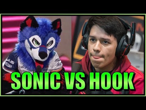 SonicFox - OD Games Vs HookGangGod 【Dragon Ball FighterZ】