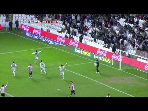 La Liga | Gol de Arruabarrena (0-1) en el Athletic Club - SD Eibar | 12-12-2012 | J5