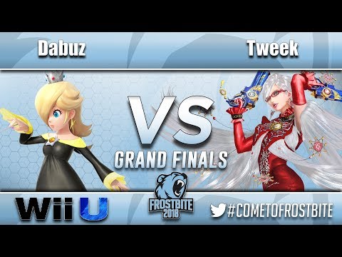 Dabuz (Rosalina and Luma) vs. P1 | Tweek (Bayonetta, Cloud) - Wii U Grand Finals - Frostbite 2018