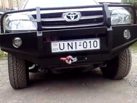 toyota fortuner front bumper.