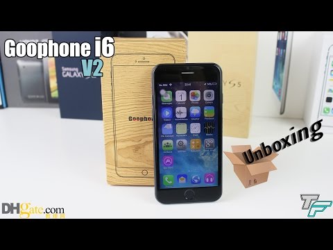 Goophone i6 V2 Unboxing (iPhone 6 1:1 MTK6582) : DHgate.com