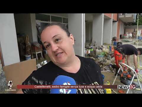 Castelferretti, 16 famiglie senza luce e acqua calda