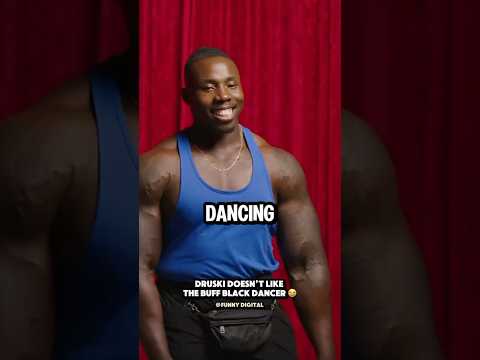 Druski wasn&rsquo;t feeling the big buff black guys dance moves at all 😭#druski2funny #dancing