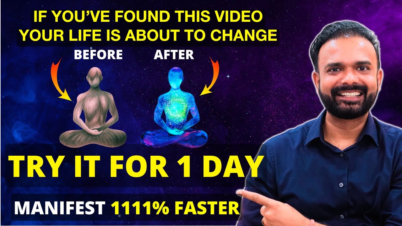 Manifest Anything 1111% Faster! 💫 Law of Attraction Completion Technique (Instant Results)