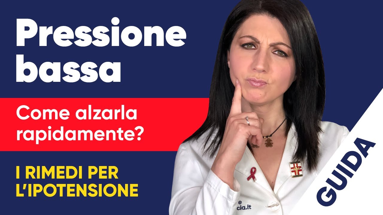 Pressione bassa: rimedi per alzarla rapidamente