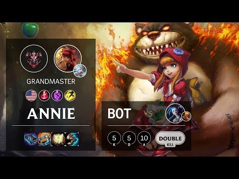 Annie Bot vs Jinx - NA Grandmaster Patch 10.7