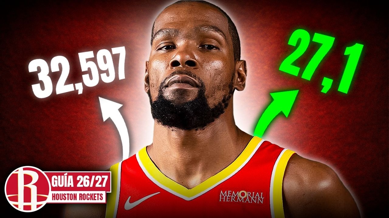 ¡TODOS LOS RÉCORDS DE KEVIN DURANT! ¿Top 10 de la historia? | Guía Rockets 26-27