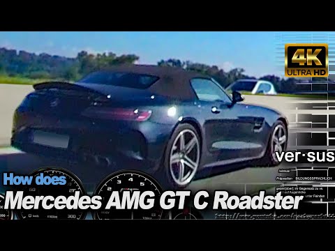 BMW M2 Competition vs Mercedes-Benz AMG GT C Roadster +120-260 Insta360 ONE X DriveAnalyser [4k]