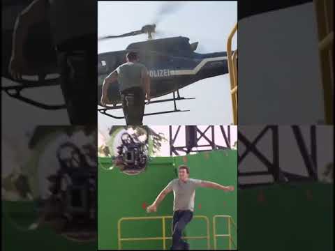 Captain America Stops Helicopter | Behind the scenes #shorts