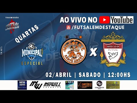 MUNICIPAL SANTO ANDRÉ - AREIÃO TNT X INVICTOS - QUARTAS DE FINAL