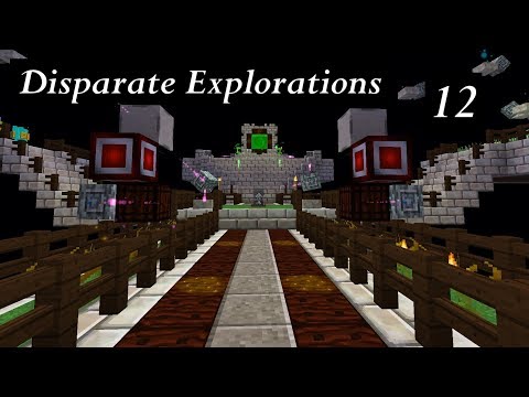 Disparate Explorations Ep. 12 - Making Terrasteel and building Botania's Portal to Alfheim