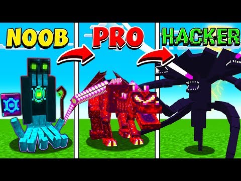 BeckBroJack - MINECRAFT NOOB vs PRO vs HACKER BOSSES!