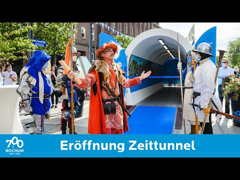 700 Jahre Bochum: Eröffnung des Zeittunnels