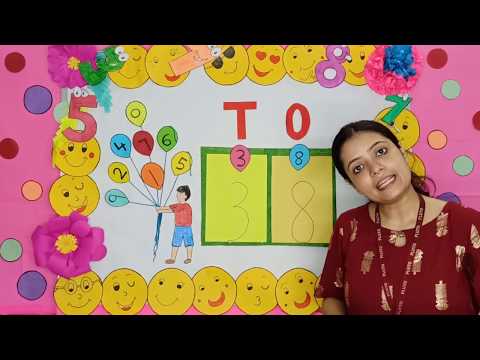 Let Us Learn How to Write & Count Numbers - Number '38' !!!