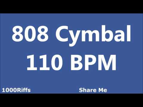 808 Cymbal Metronome : 110 BPM ✓