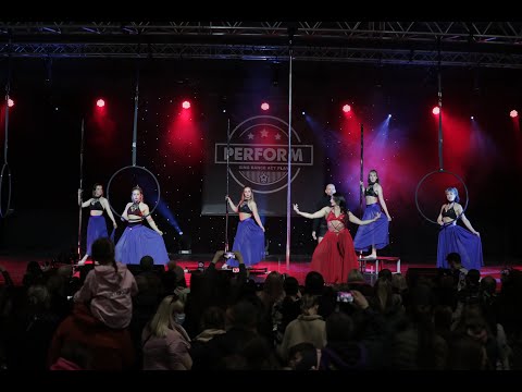 Lisette Krol - Flying Pole Act at Perform Ireland 2021