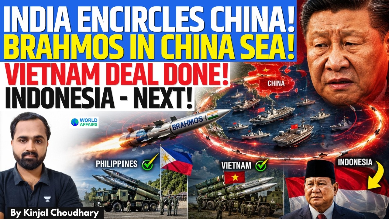 India Encircles China- Vietnam BrahMos Deal Done, Indonesia NEXT! Turkey To Regret Pak Ties | Kinjal