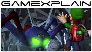 Luigi's Mansion 2: Dark Moon - Gloomy Manor Spider Boss Playthrough (Japanese ver. Gameplay Footage)