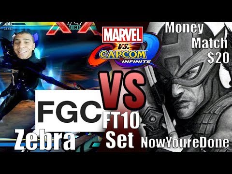 MVCI FT10 Set Money Match ($20) - Zebra VS NowYoureDone