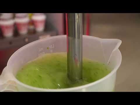 Lemon and Basil Gelato with Amarena Toschi