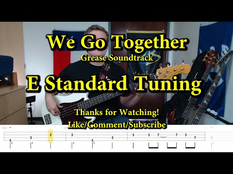 We Go Together  - Grease Soundtrack (Bass Cover with Tabs)