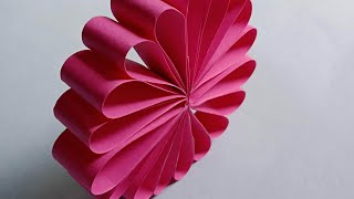How to make a paper flower || Unick paper flower #shorts #viral #youtu
