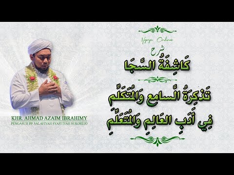 🔴 [LIVE] "Recitation of the Book of Kasyifatus Saja & Tadzkirotus Sami' Wal Mutakallim'' 02-01-20...