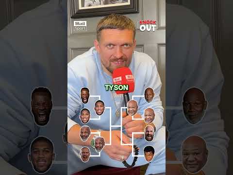 KNOCKOUT with Oleksandr Usyk 🤩🥊 #usyk #oleksandrusyk #miketyson #muhammadali #boxing