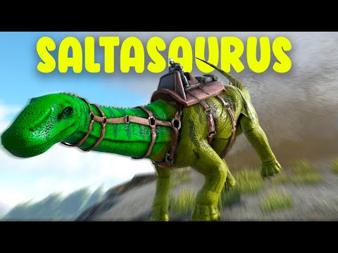 COMO TAMEAR SALTASAURUS Y TODAS SUS HABILIDADES - ARK: PREHISTORIC BEAST MOD
