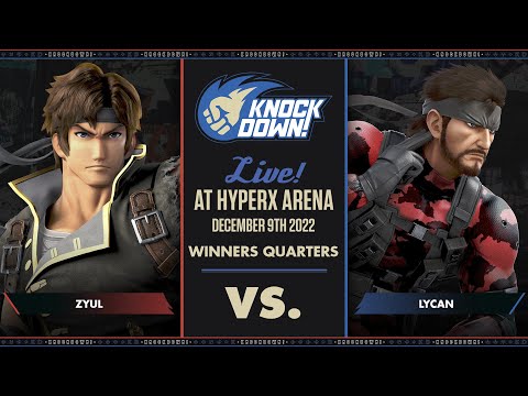Knockdown! #59 SSBU: Zyul VS. Lycan Winners Quarters