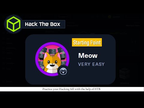 #1 Meow - Starting Point - Hack The Box || Complete detailed Walkthrough