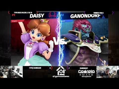 Typo House Macon 12/11/18 - Channighan(Daisy) vs RandomGuy(Ganon) - Smash Ultimate Winners Finals