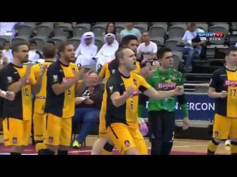 Gols Magnus Futsal 3 (3) x 3 (1) Fc Barcelona - Semi Final Copa Intercontinental