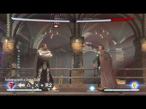 Injustice 2 Superman's 12-hit Combo