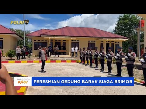 KAPOLDA BENGKULU MERESMIKAN GEDUNG BARAK SIAGA BRIMOB BATALYON C DI KETAHUN