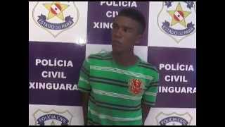 preview picture of video 'Foragido do CRAMA de Marabá foi preso em Xinguara.'