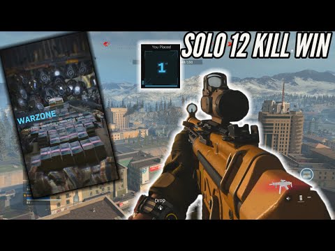 Did WARZONE SAVE Modern Warfare? (12 KILL SOLO WIN)