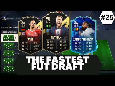 The fastest FUT DRAFT Possible on FIFA 23