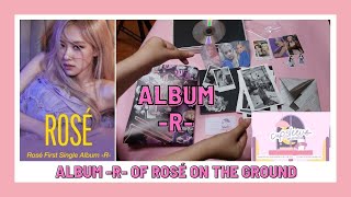 ROSÉ - R - ALBUM CUPSLEEVE MANILA UNBOXING | FIRST IMPRESSION K-POP BE LIKE