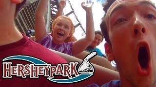 CRAZY ROLLER COASTERS! - Hershey Park Vlog!