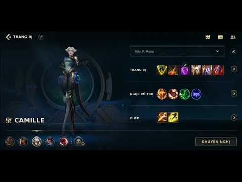 Camille is a very strong fighter general in close combat