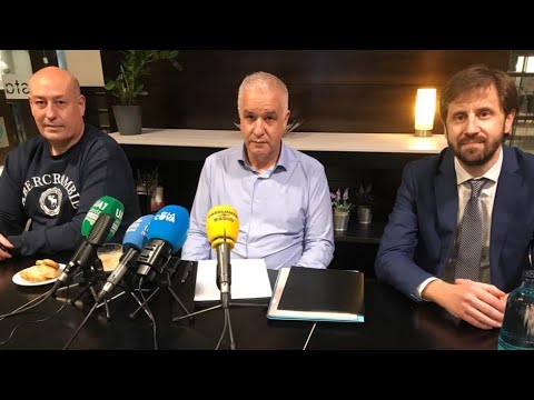 Roda de premsa de Luis Pereira 16/3/2022