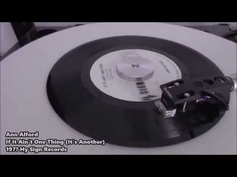 Ann Alford ‎- If It Ain't One Thing It's Another