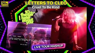 Letters to Cleo – Cruel to be Kind | 10 Things I Hate About You (1999) Tour Projection Mashup