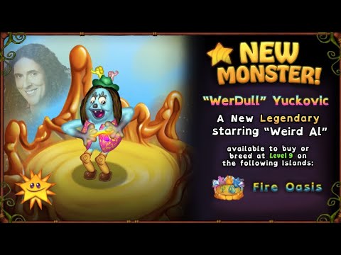 "Weird Al" Legendary Monster Prediction (MSM)